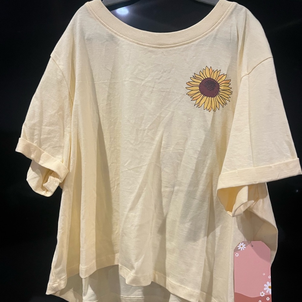 Sunflower Crop Top